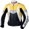 RTX Violator Yellow Motorcycle Leather Jacket